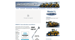 Desktop Screenshot of hmkone.fi