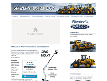 Tablet Screenshot of hmkone.fi